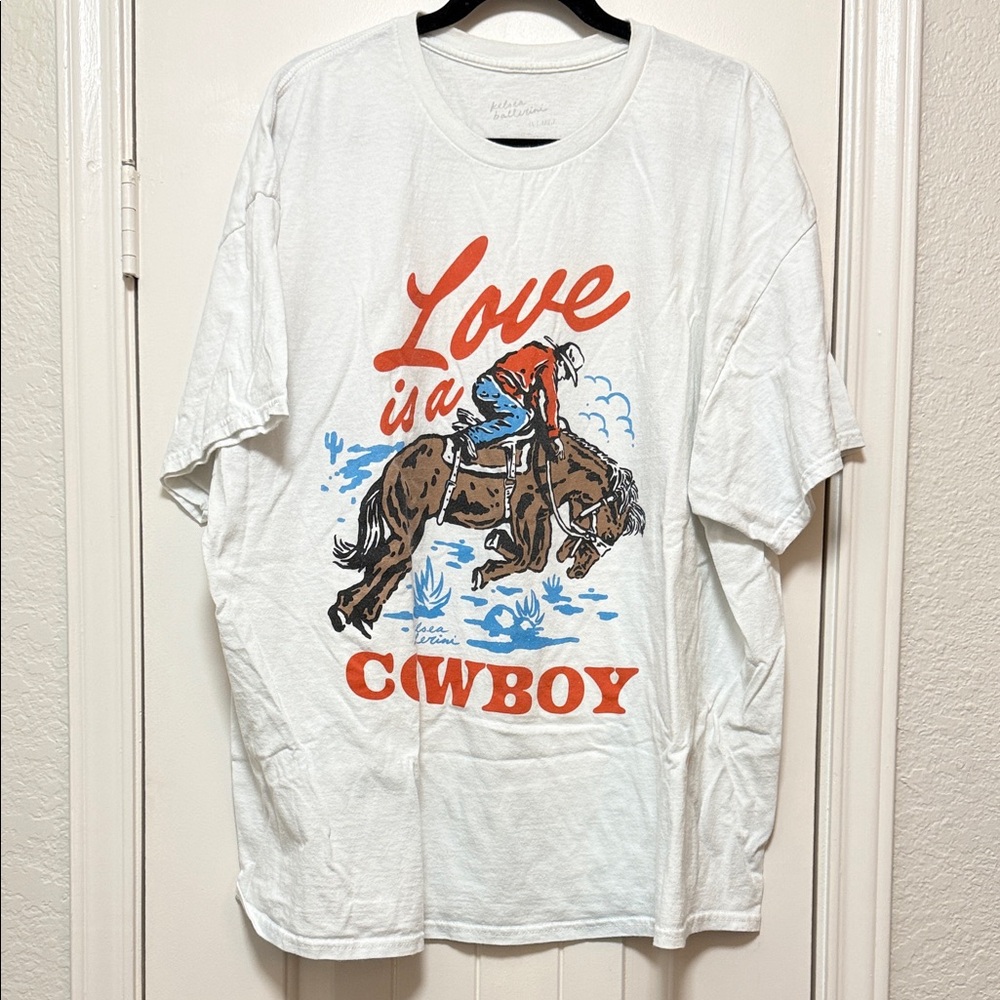 Love is a Cowboy shirt - Kelsea Ballerini